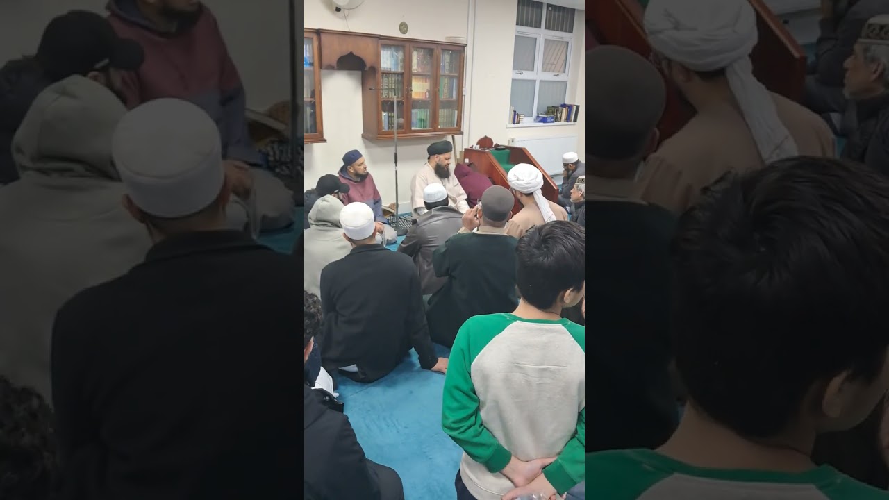 Sheikh giving nasiha in Mosque 