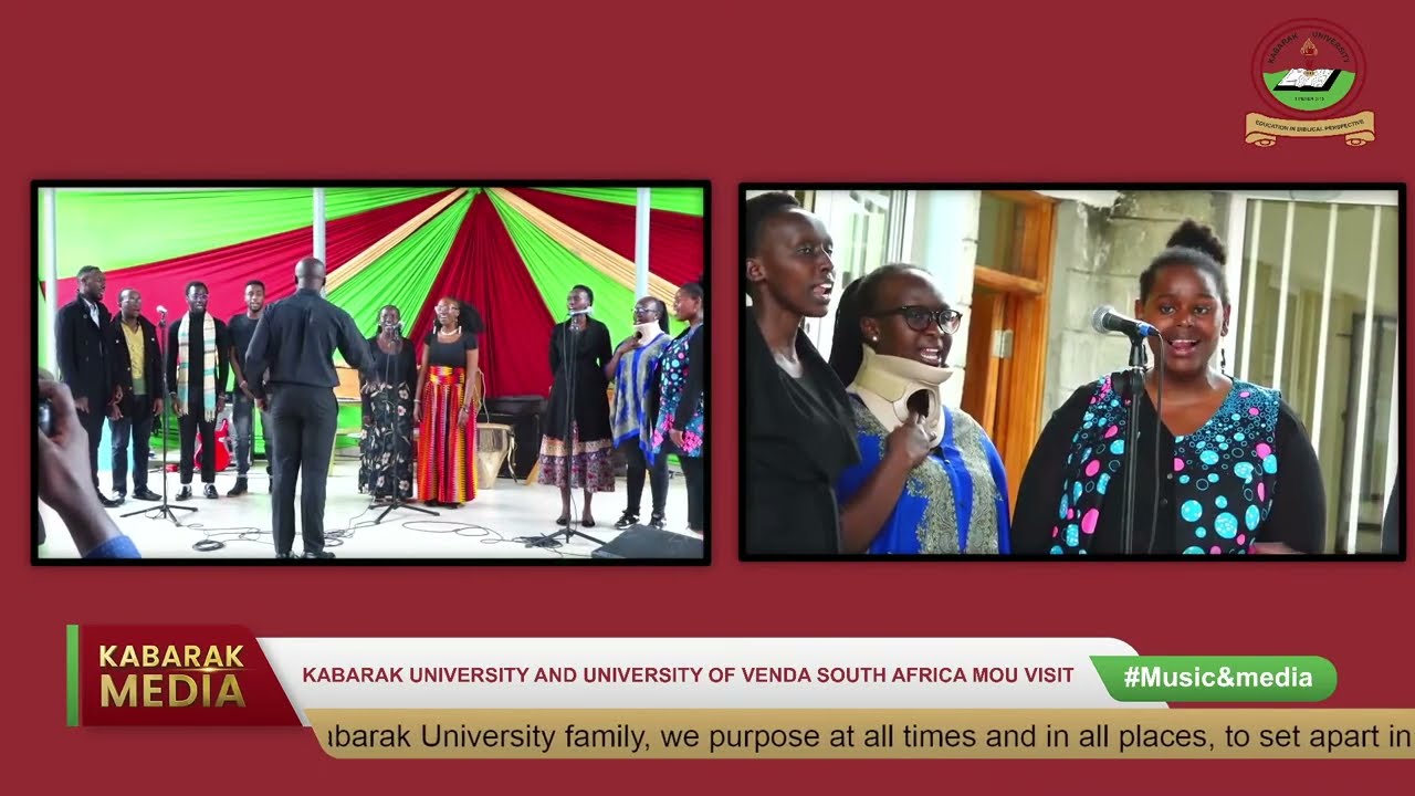 South Africa's University of Venda Visit to Kabarak University School of Music and Media
