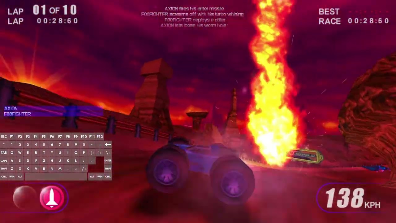 Playing Rollcage Redux for the first time