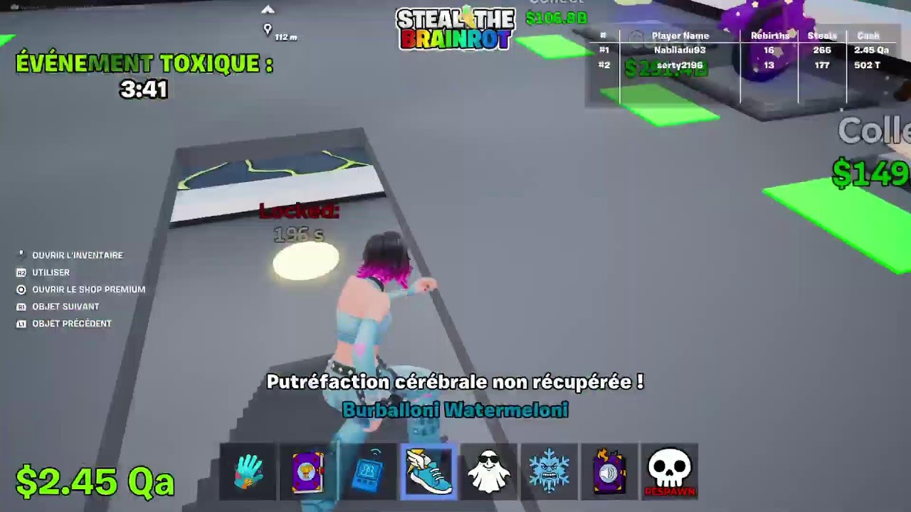 Live fr trade Steal The brainrot