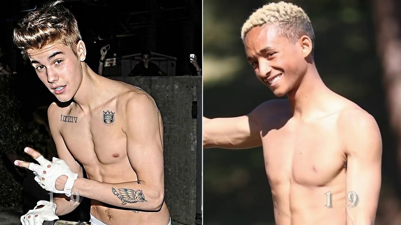 Justin Bieber vs Jaden Smith Transformation 2019