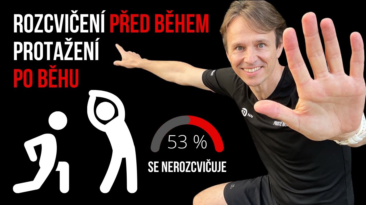 Eda živě: Rozcvičení před během a protažení po běhu