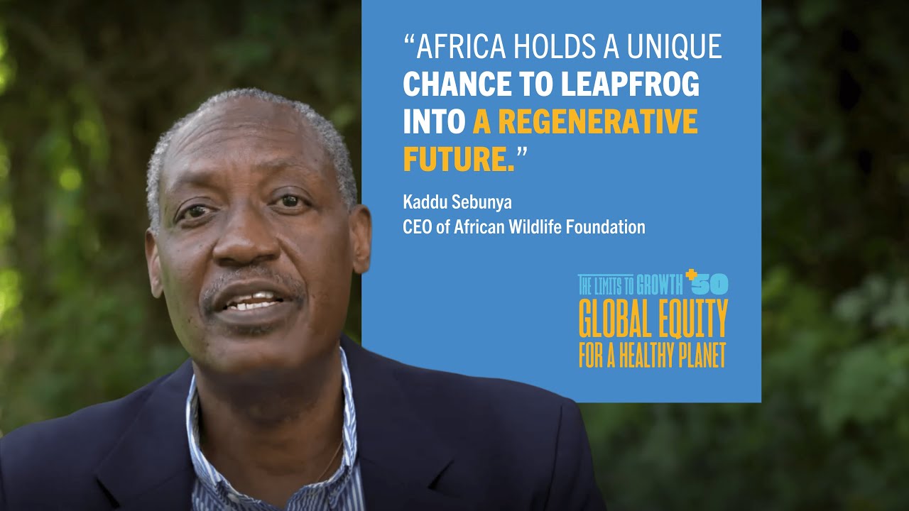 Kaddu Sebunya on 50 years of The Limits to Growth