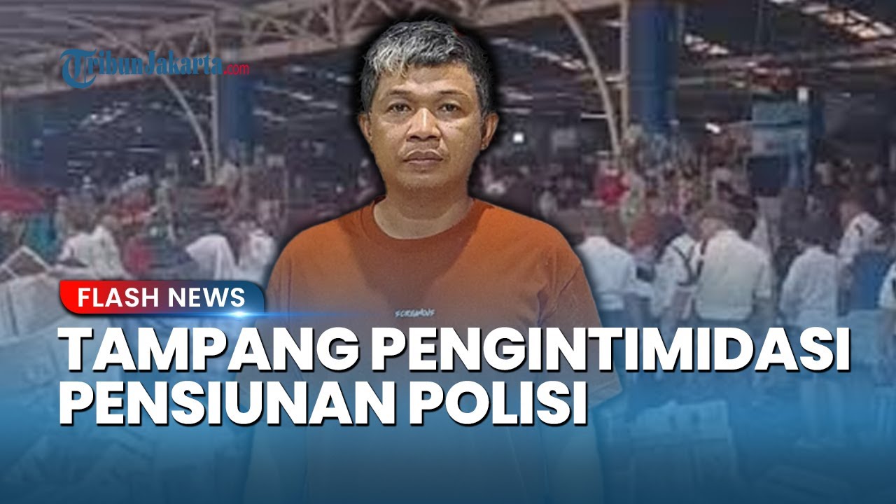 TERUNGKAP! Tampang Pelaku yang Intimidasi Pensiunan Polisi di Pasar Kramat Jati