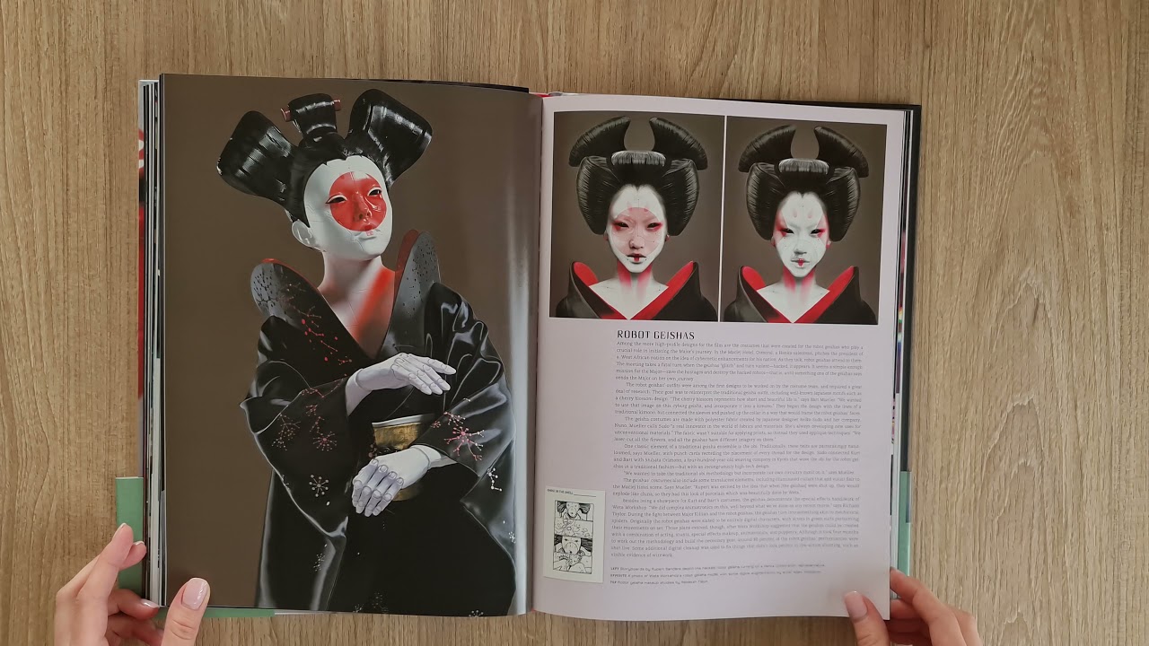 The art of Ghost in the Shell
