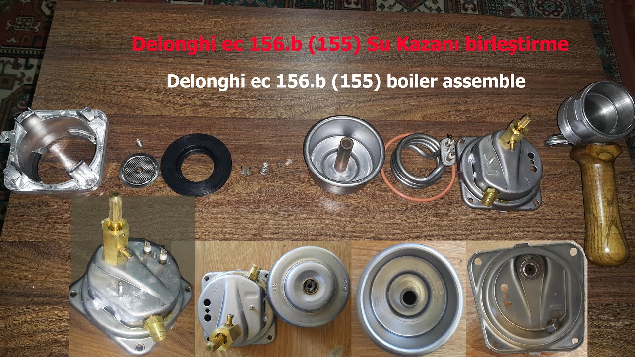 Delonghi Ec156.b ( EC155 ) boiler assemble