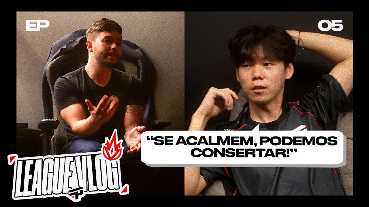 &ldquo;Voc&ecirc;s carregam uma bagagem muito pesada&rdquo; | LEAGUE VLOG - EP5