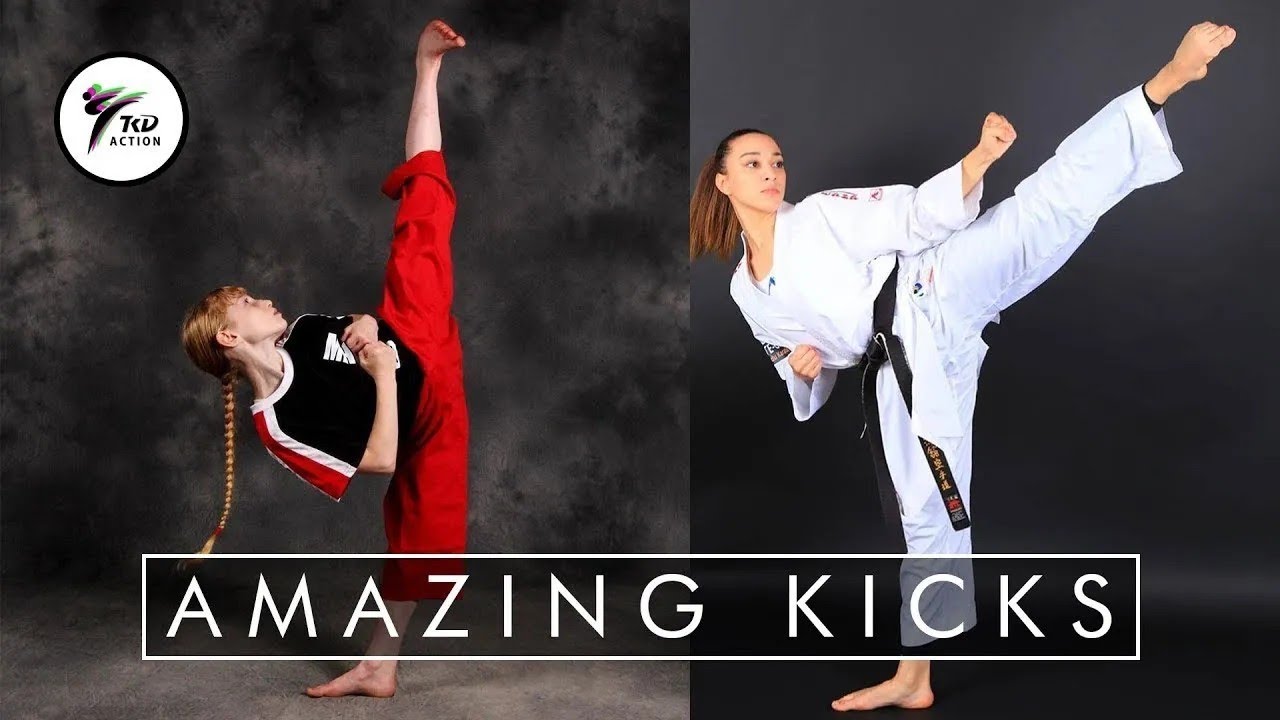 Taekwondo Amazing Videos | Best Kick Skills & Power Moves