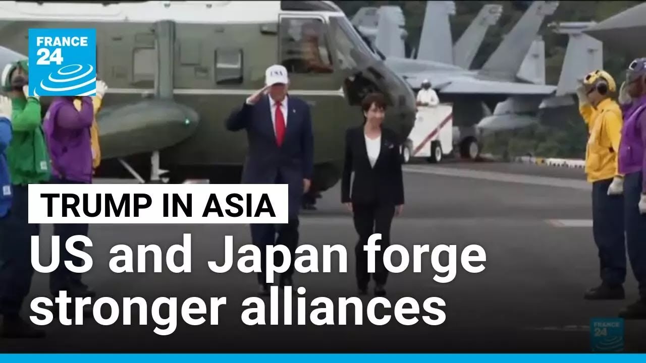 US and Japan forge stronger alliances &bull; FRANCE 24 English