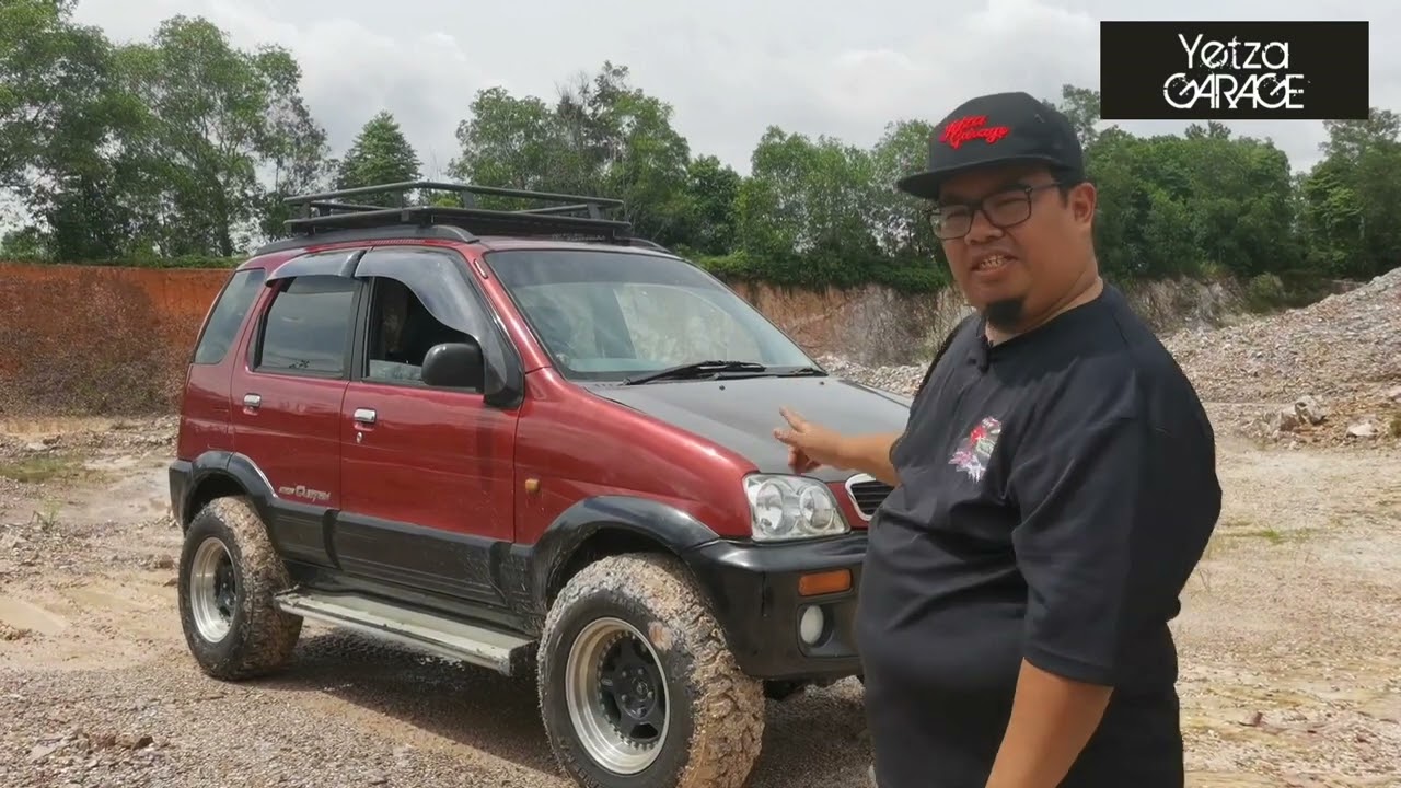 PERODUA KEMBARA FUN CAR TO DRIVE FOR LIGHT OFFROAD. 4WD MURAH!