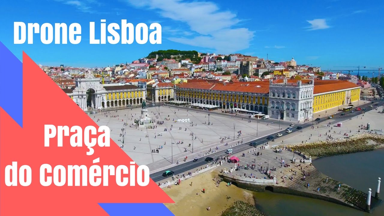Pra&ccedil;a do Com&eacute;rcio by Drone Lisboa