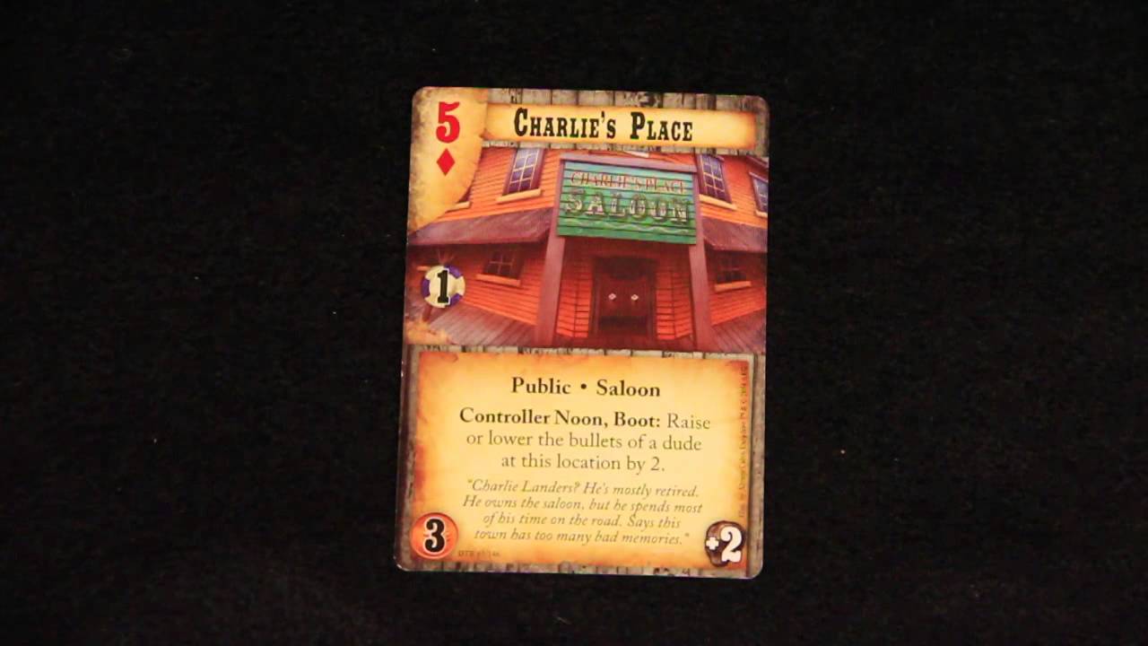 Learn How to Play Doomtown Reloaded &mdash; Game Turn Overview