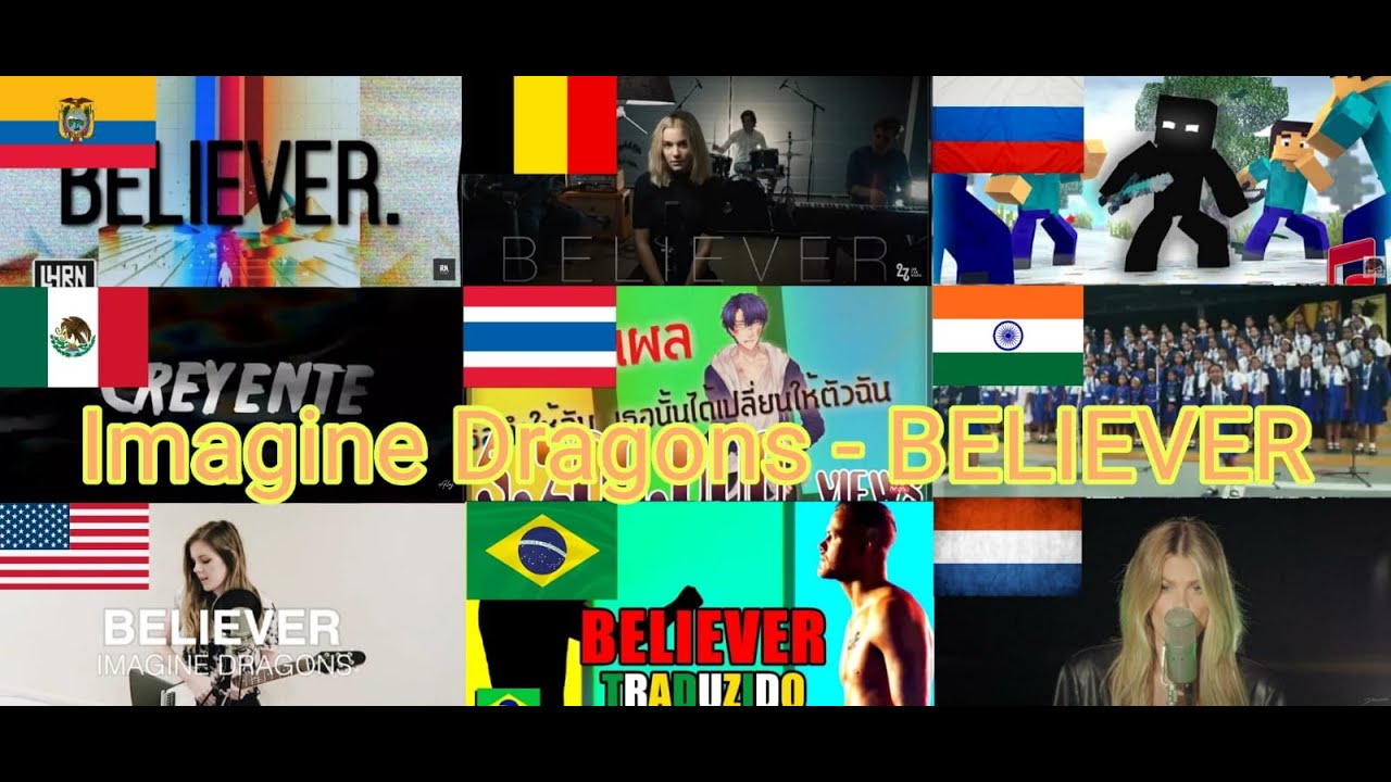 who sang better than 10 countries Believer cover part 2