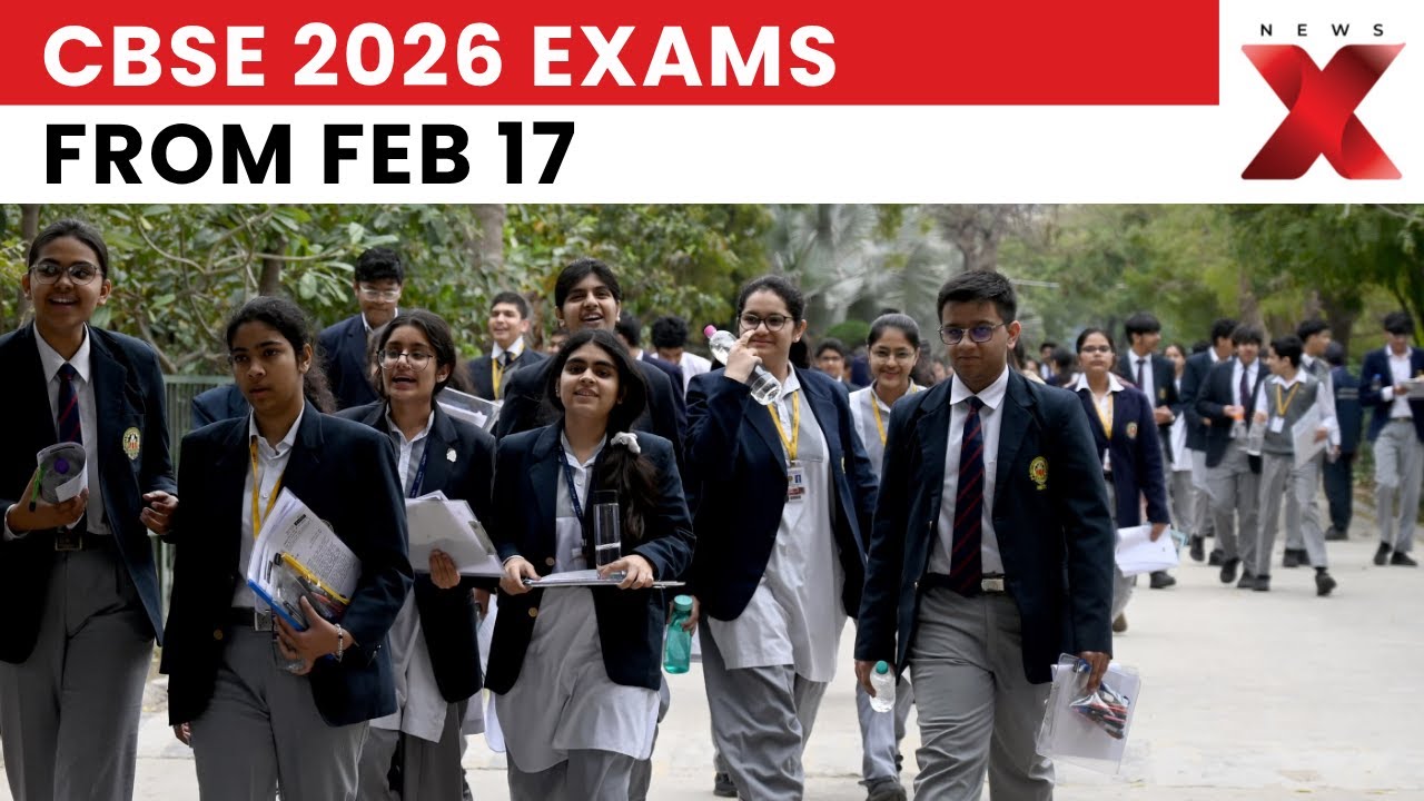 CBSE Board Exams 2026: Final Date Sheet Released | Exams To Begin From Feb 17