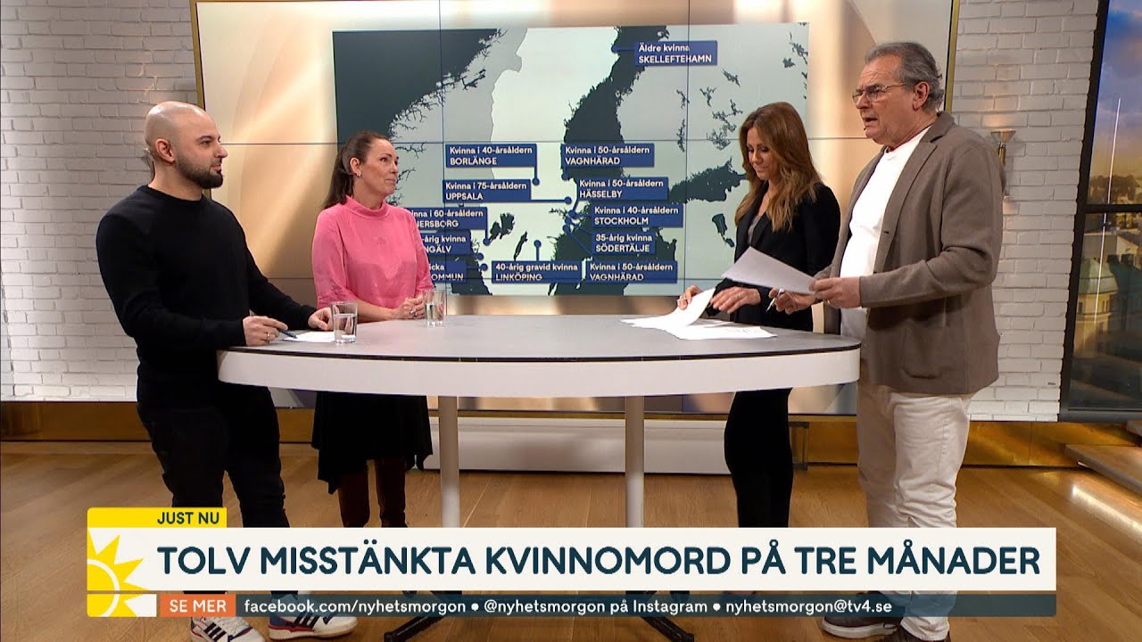 Så ska polisen stoppa mäns våld mot kvinnor: ”Måste jobba på bred f… | Nyhetsmorgon | TV4 & TV4 Play