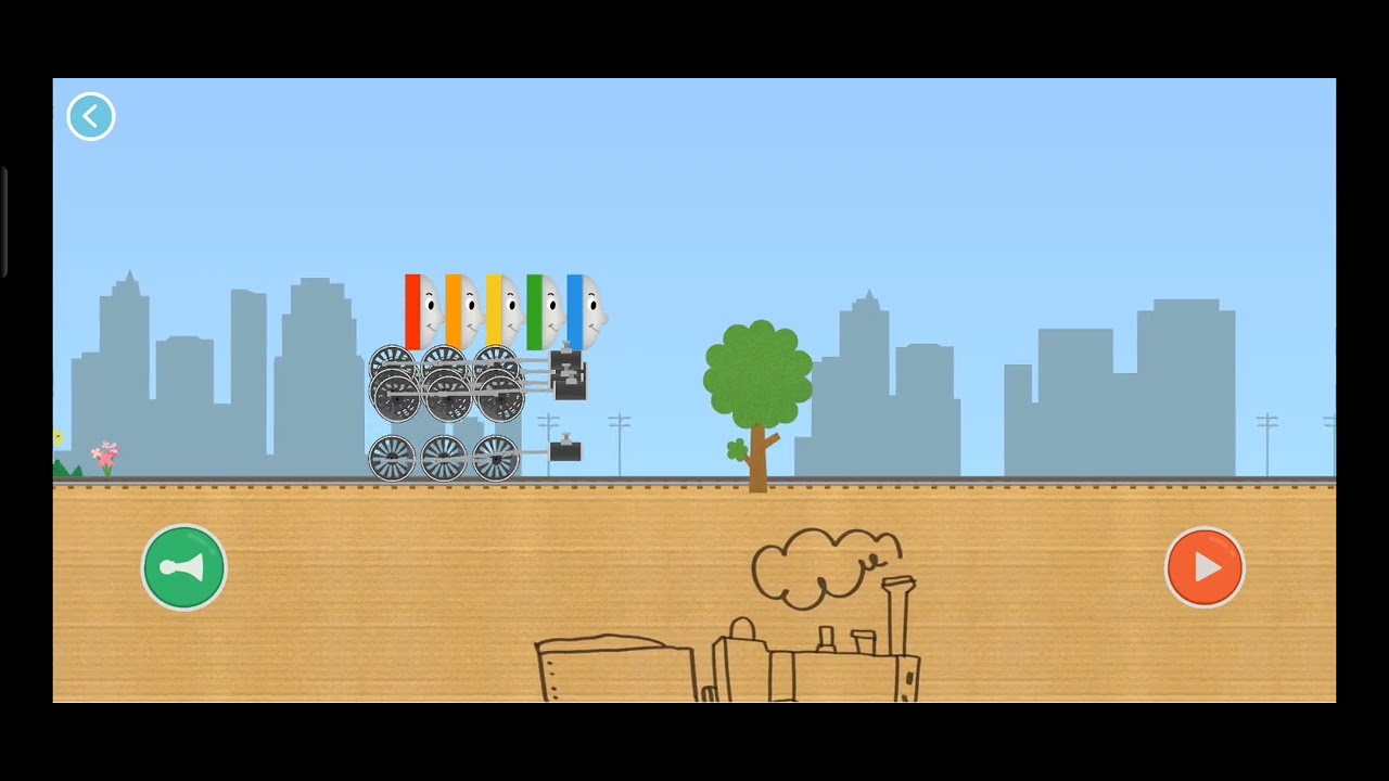 Labo Brick Train Crash III