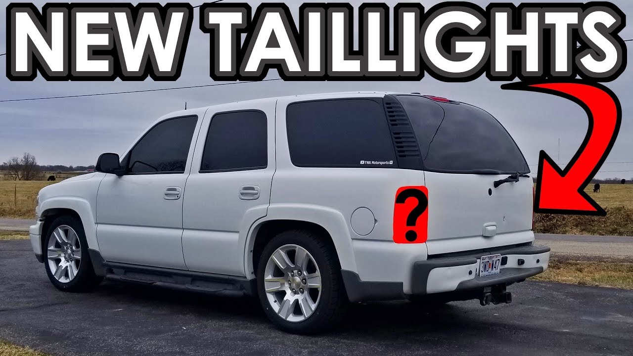Updating The Rear Lights on the Tahoe (All of them)