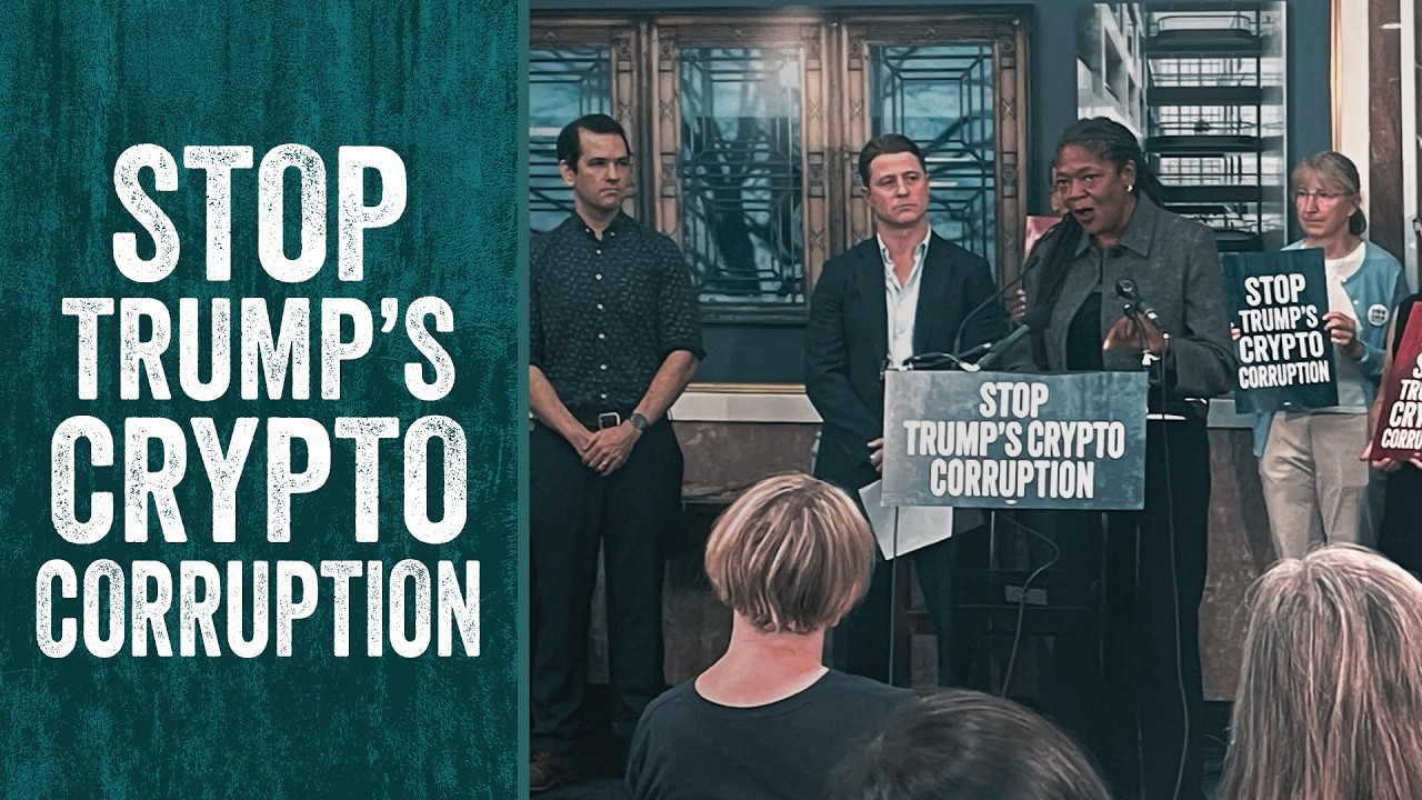 STOP TRUMP'S CRYPTO CORRUPTION: Why the CLARITY Act is so dangerous