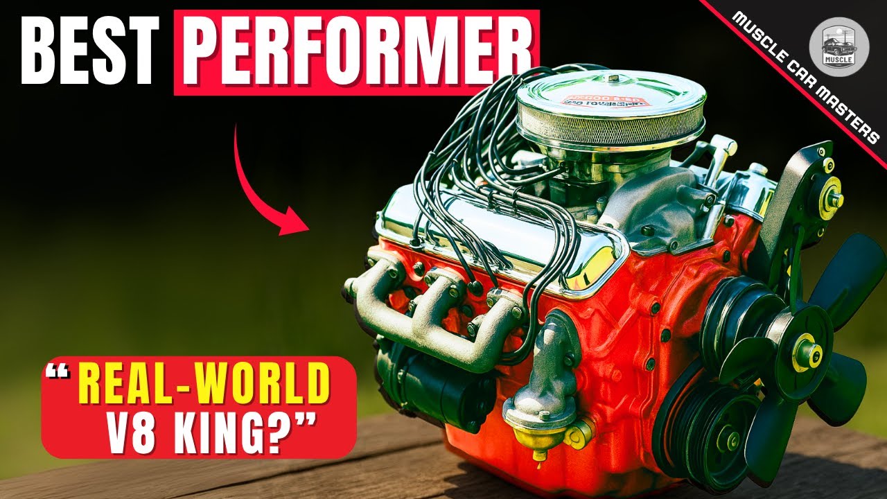 Which V8 ENGINE was the BEST all-around PERFORMER in REAL- world driving?