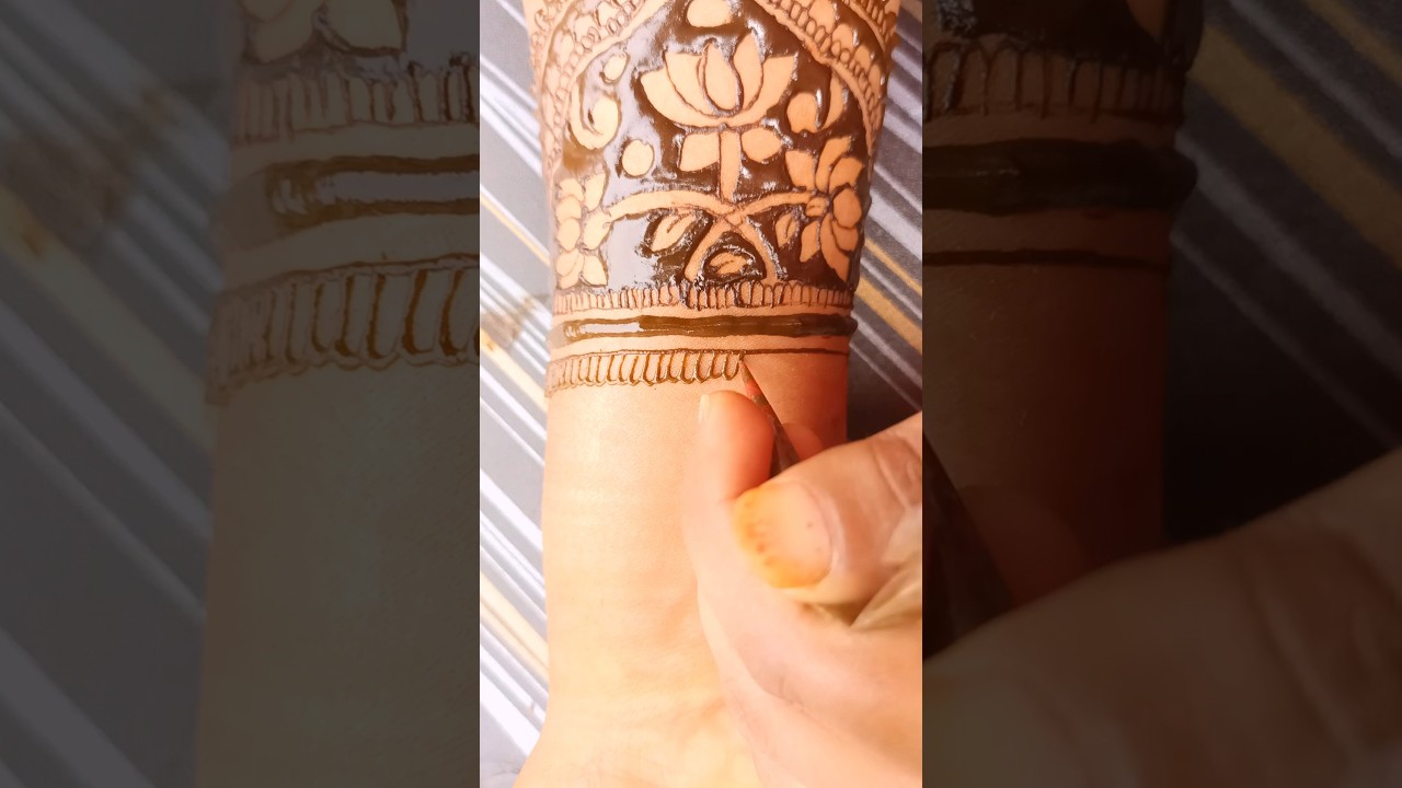 bridal Mehandi Design dulhan Mehandi Design Sneha Mehandi Design #shorts #youtubeshorts