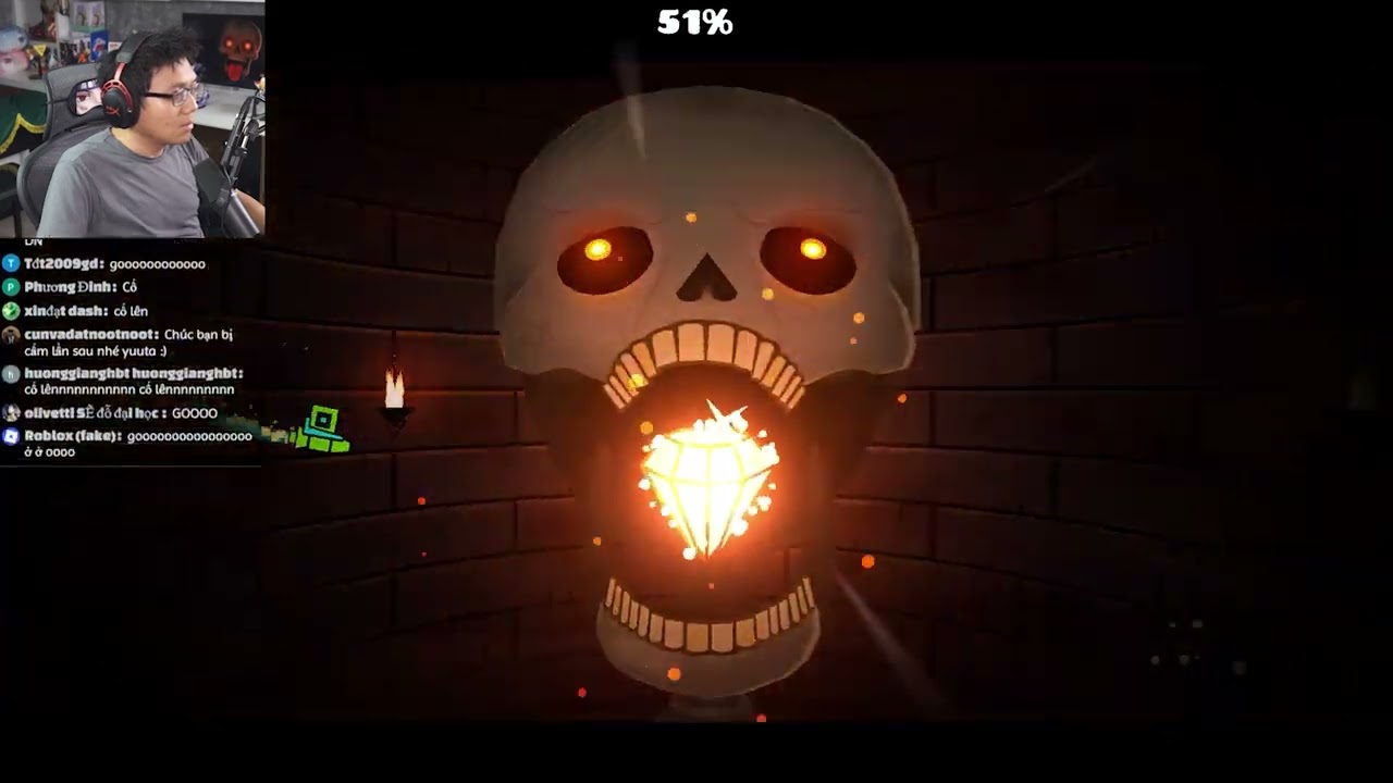 Sơn Đù 2 Lần Thử Vượt Màn Siêu Khó Geometry Dash OMGWTF???