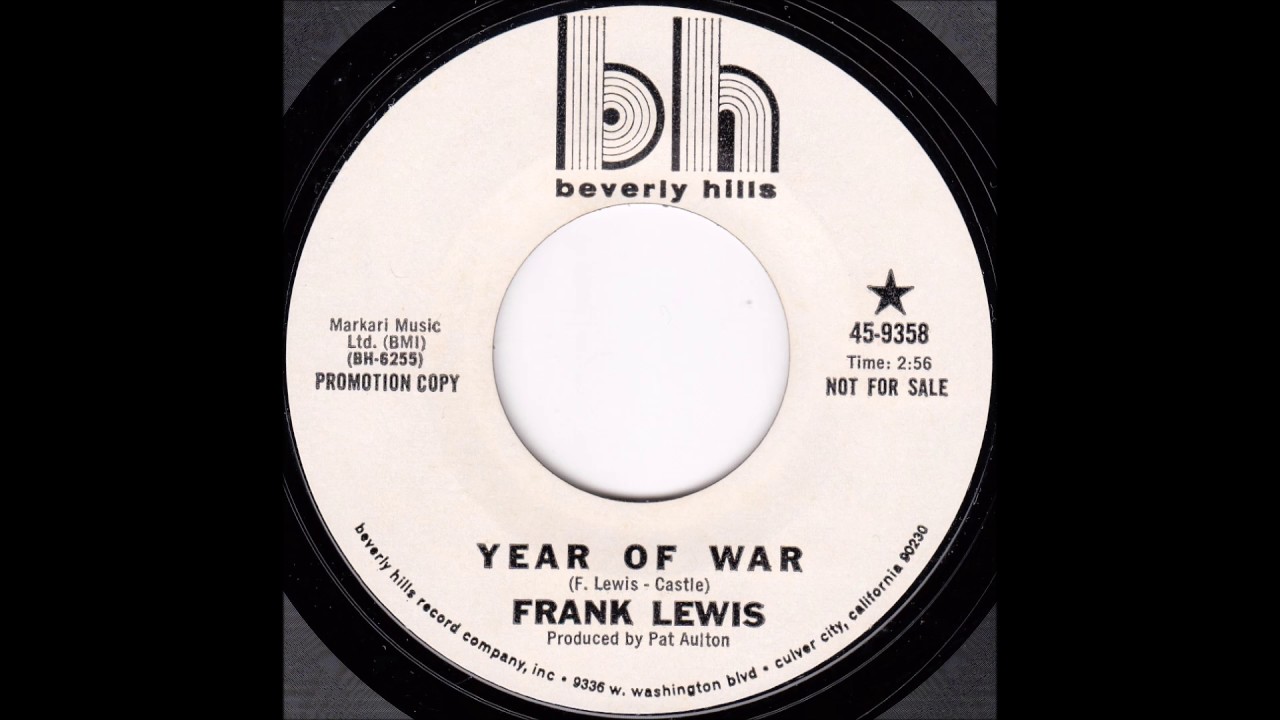Frank Lewis - Year of War