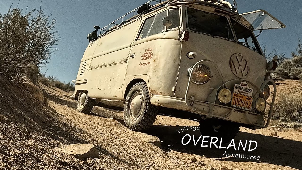 VW Bus Overland Big Bear to Apple Valley Off Road Camping