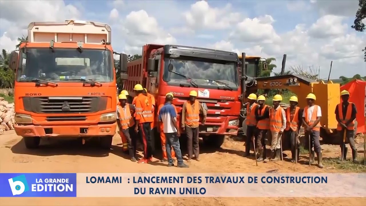 Lomami: Lancement des travaux de construction du ravin Unilo