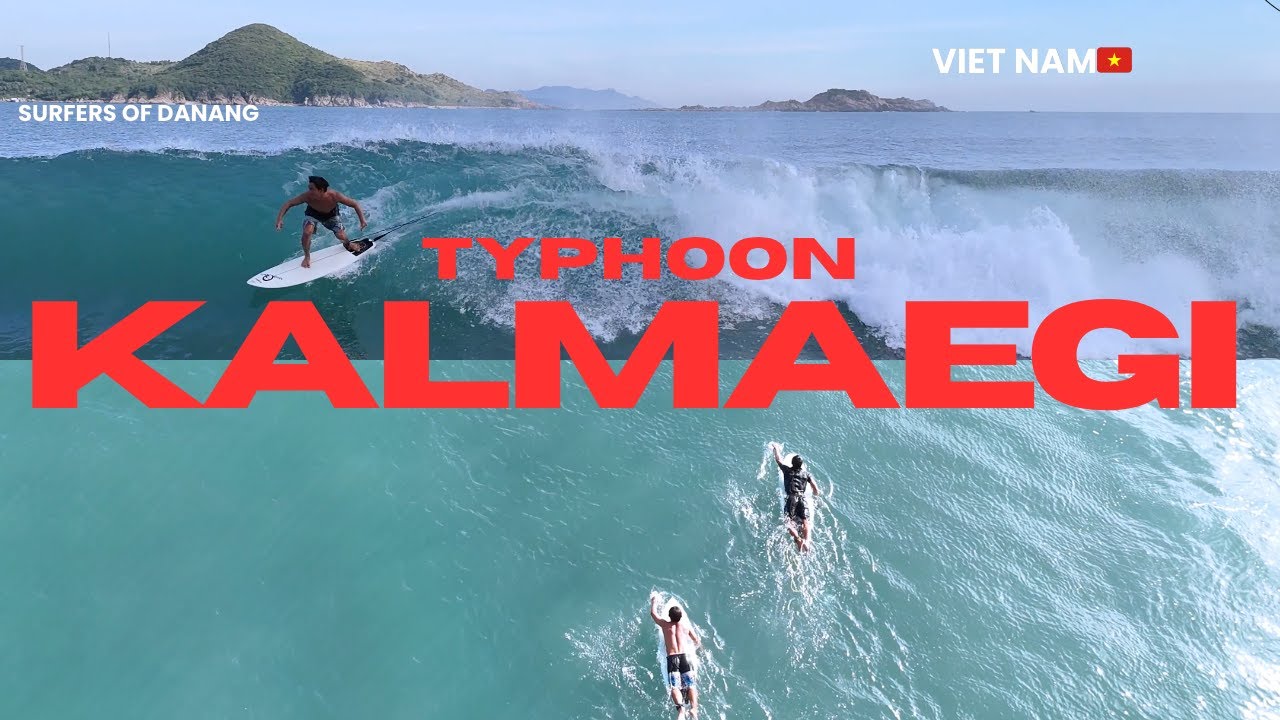 Kalmaegi Typhoon Surf Trip - Tropical Vietnam Adventure🇻🇳🇻🇳