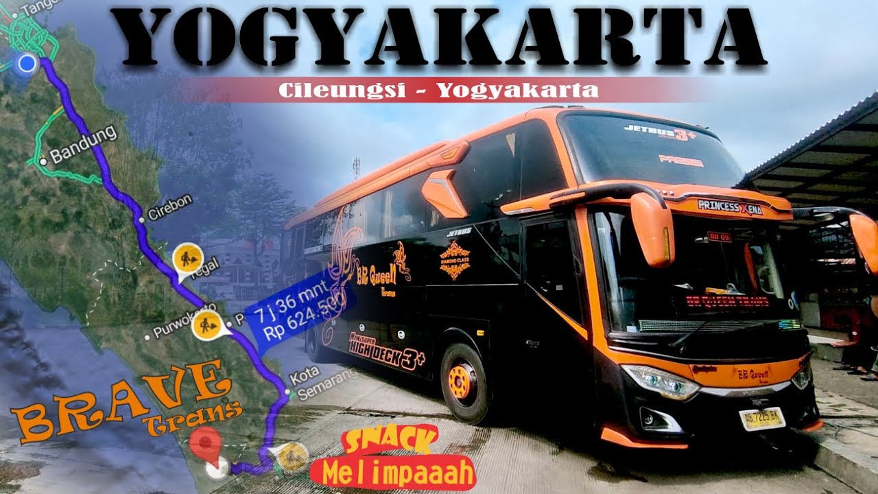 YOGYAKARTA!! Pengalaman Pertama Solo Trip Jogja 2026 -  Bus Brave Trans Executive Cileungsi - Jogja