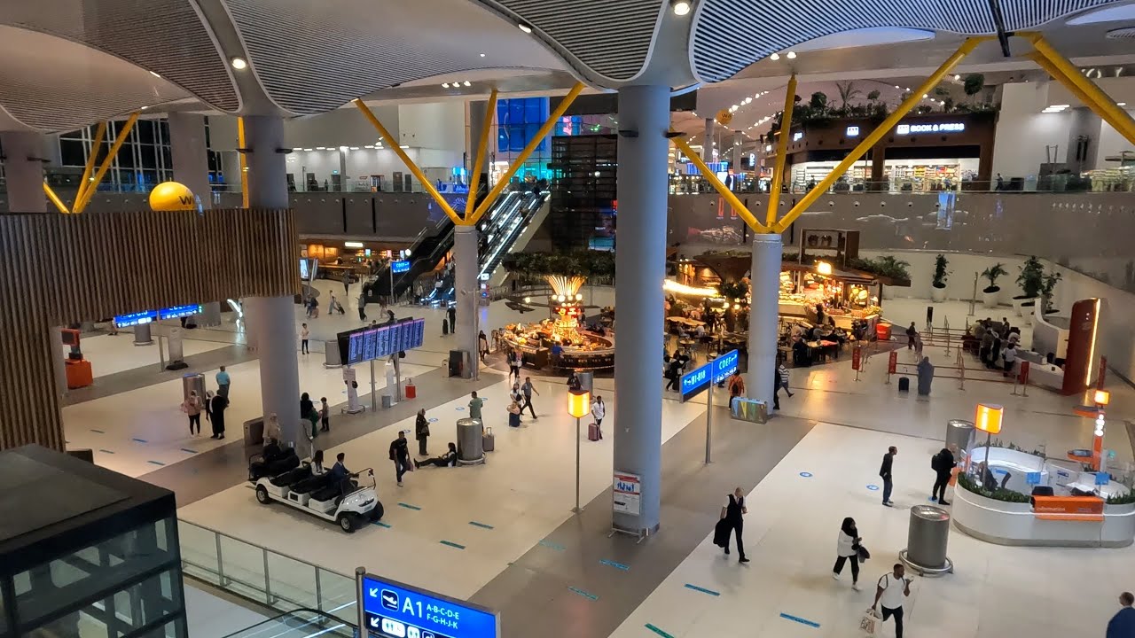 istanbul airport | رحلتي إلى مطار إسطنبول