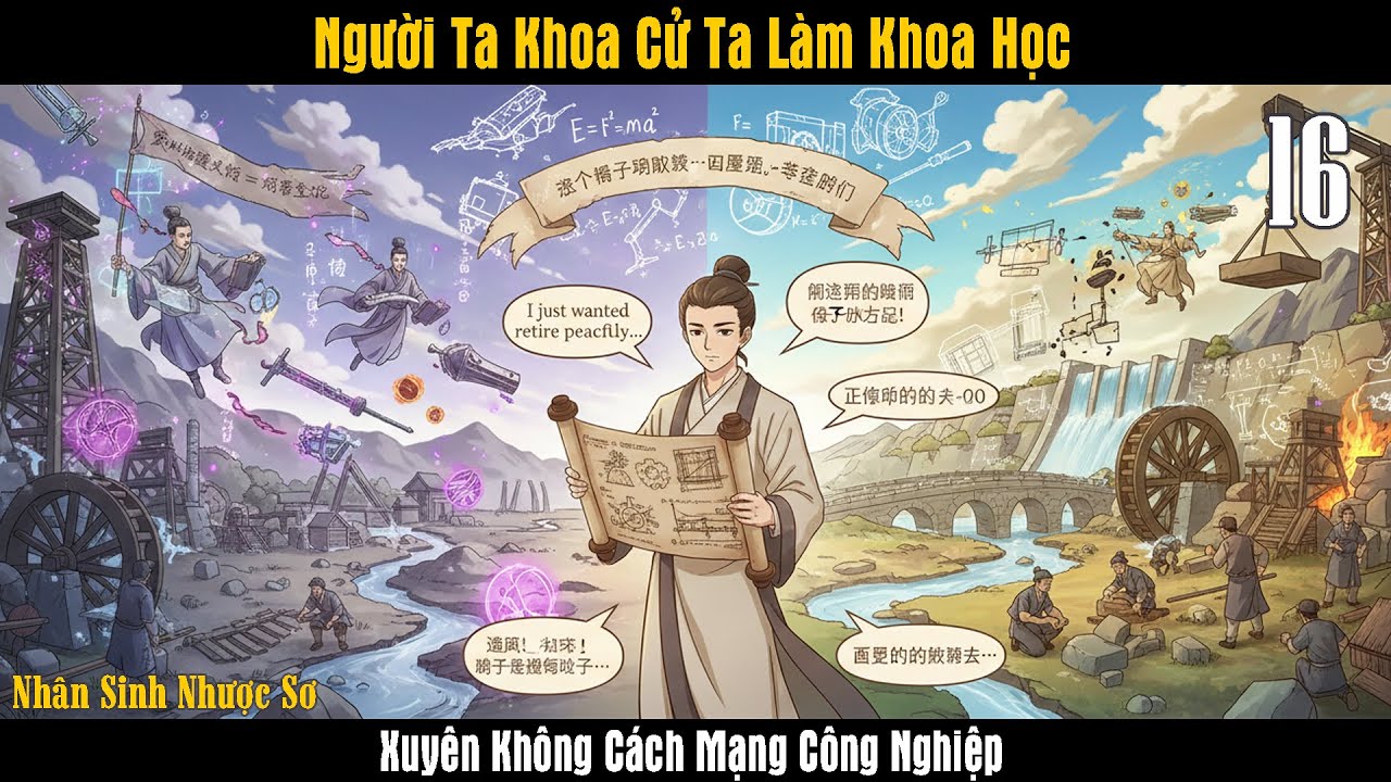 Tập 16 | 🧪⚙️ Người Ta Khoa Cử Ta Làm Khoa Học – Xuyên Không Cách Mạng Công Nghiệp | Truyện Audio