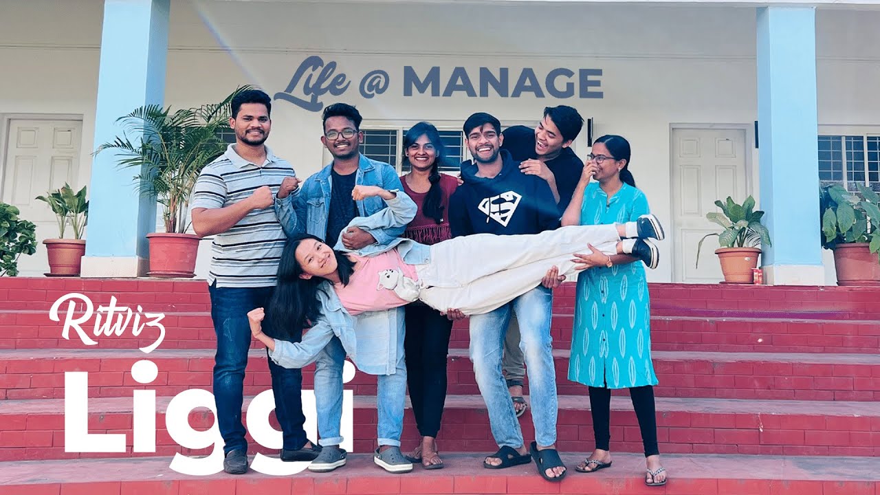 Life @ MANAGE || Ritviz - Liggi || MANAGE Hyderabad