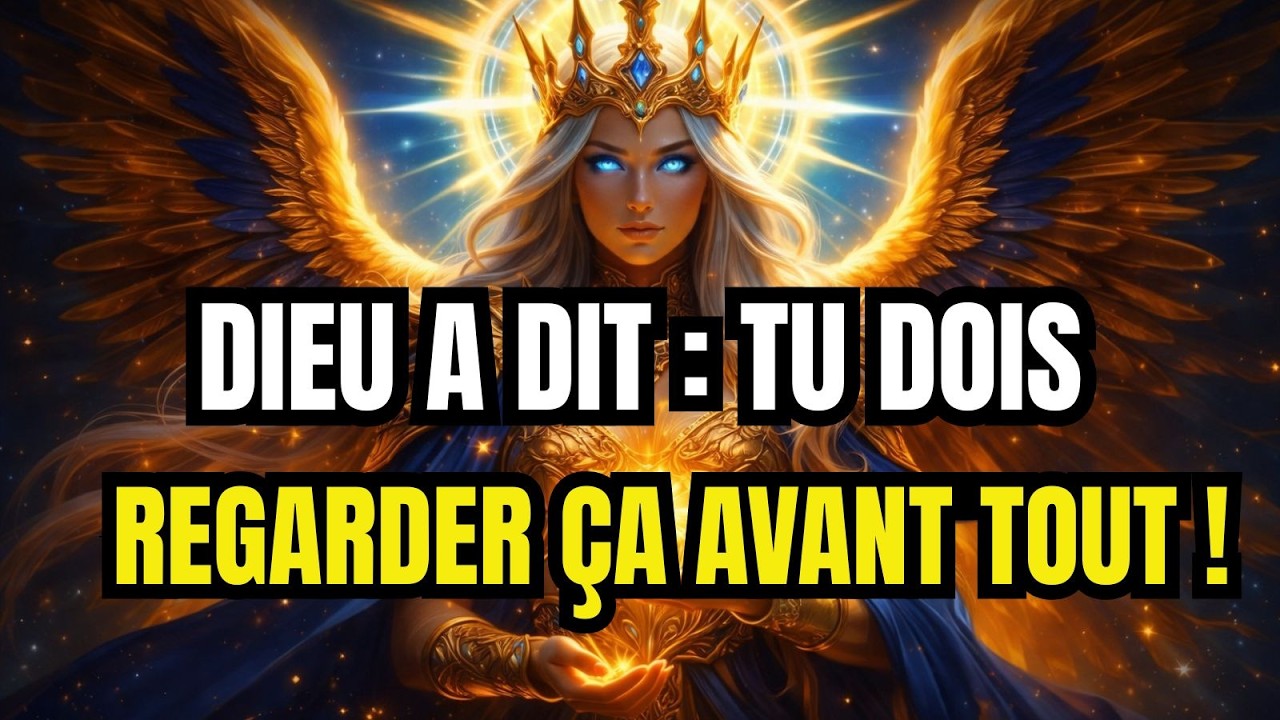 Élu·e ALERTE URGENTE — Regardez ceci avant de consulter quoi que ce soit d'autre aujourd'hui ! ⚠️🚨