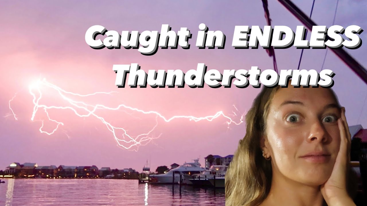 Sailing Bahamas to Florida ICE HAIL (Episode 16)