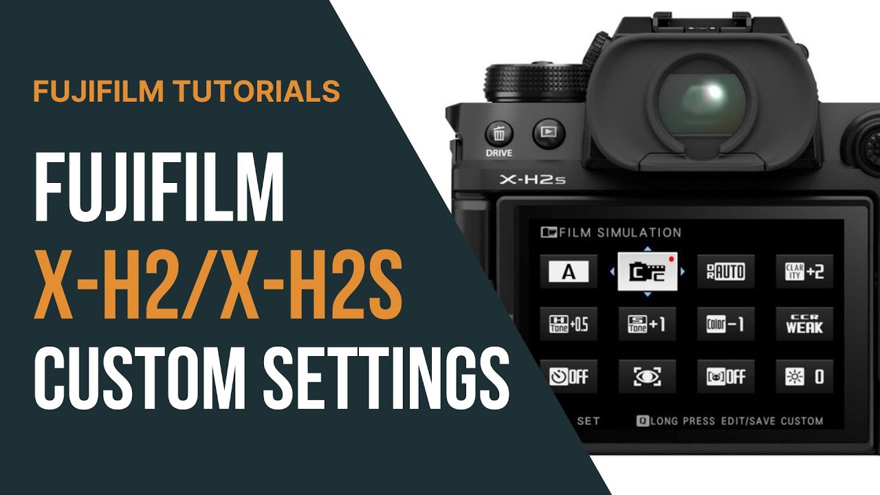 Учебное пособие по Fujifilm X-H2/X-H2S: пользовательские настройки и элементы управления