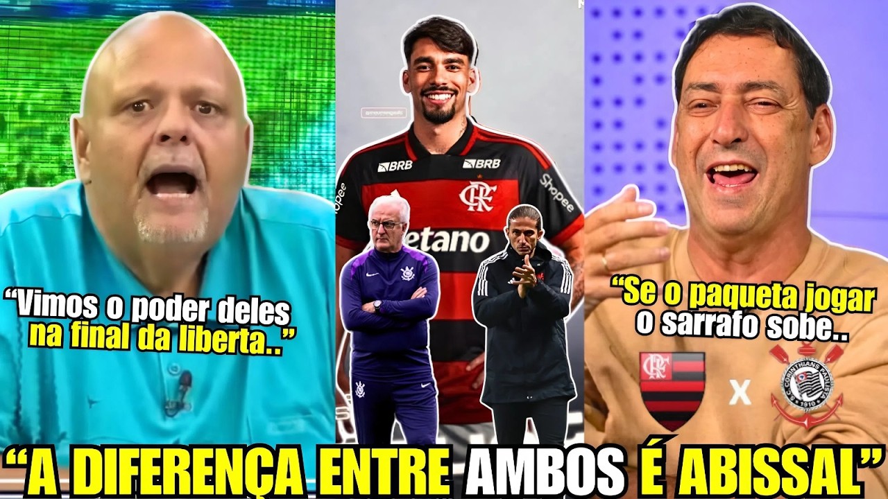 PAULISTADA EM PANE! PAQUETÁ DEVE JOGAR O CLÁSSICO E MÍDIA ADMITE: O FLAMENGO É UMA SELEÇÃO