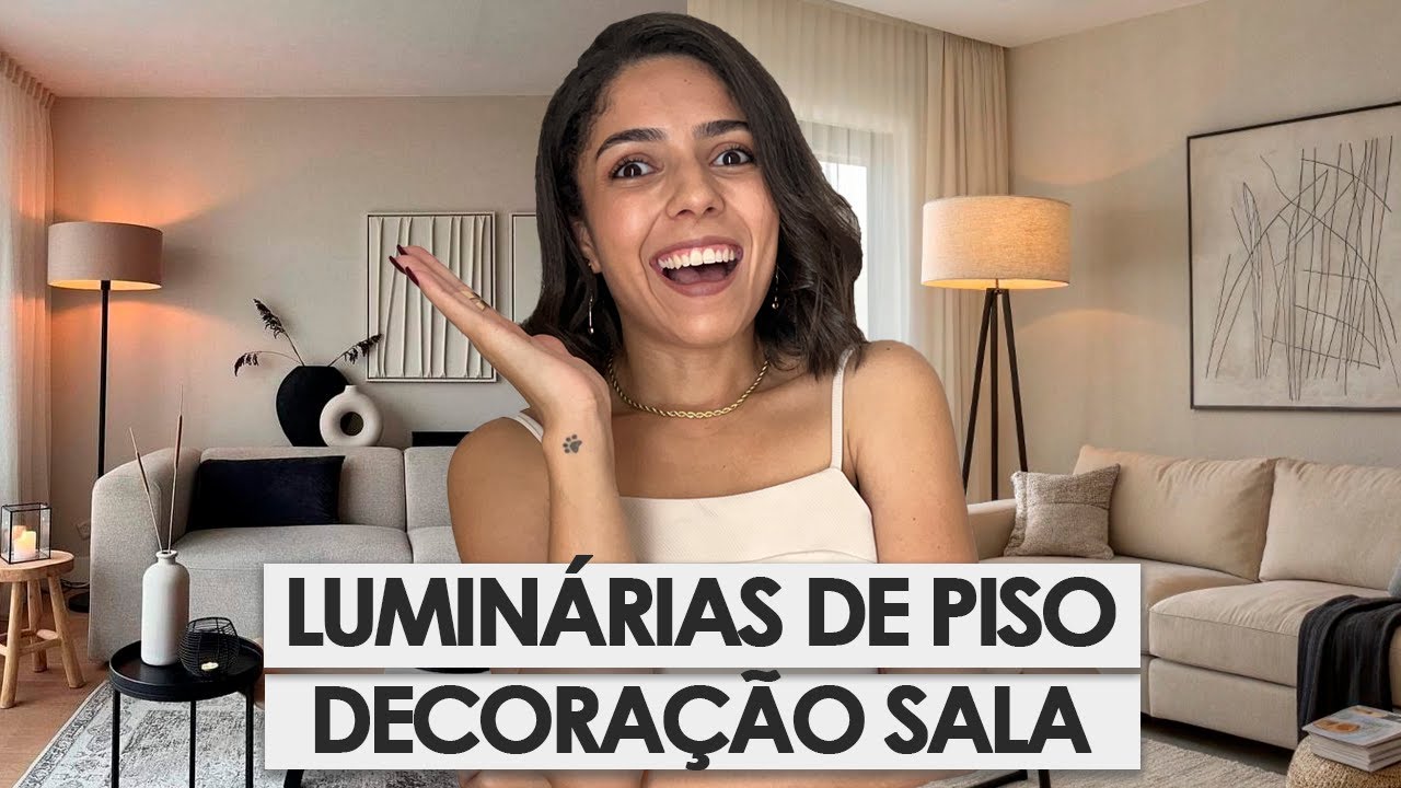 TOP 08 LUMINÁRIAS DE PISO PARA DECORAÇÃO DA SALA