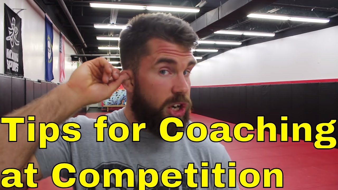 Simple Tips for Coaching at BJJ Competitions