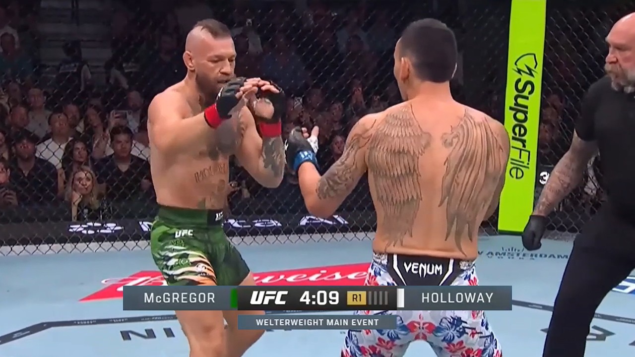 Conor McGregor vs Max Holloway 2 &mdash; ОБЗОР БОЯ