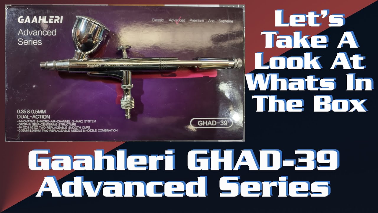 Gaahleri GHAD-39 Advanced Series Airbrush #gaahleri #modlecars #scratchbuild