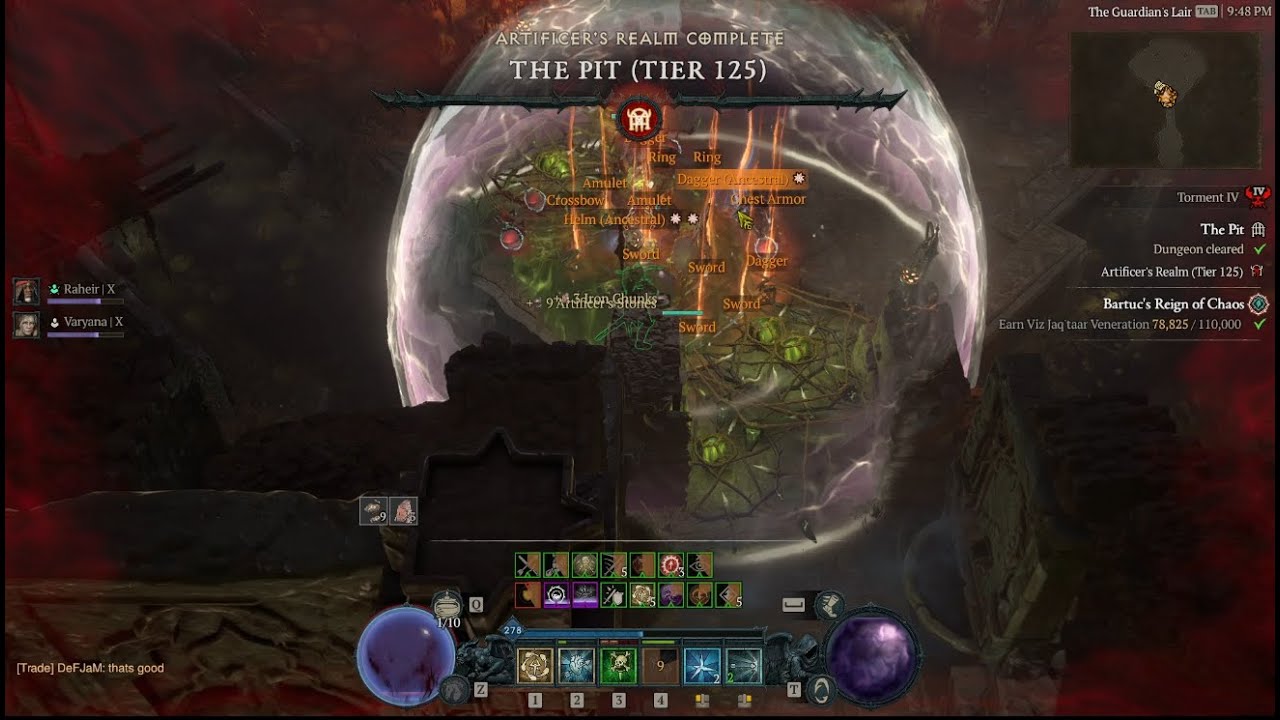 Diablo 4 Season 10 Dual Basic Orphan Maker Build Pit 125