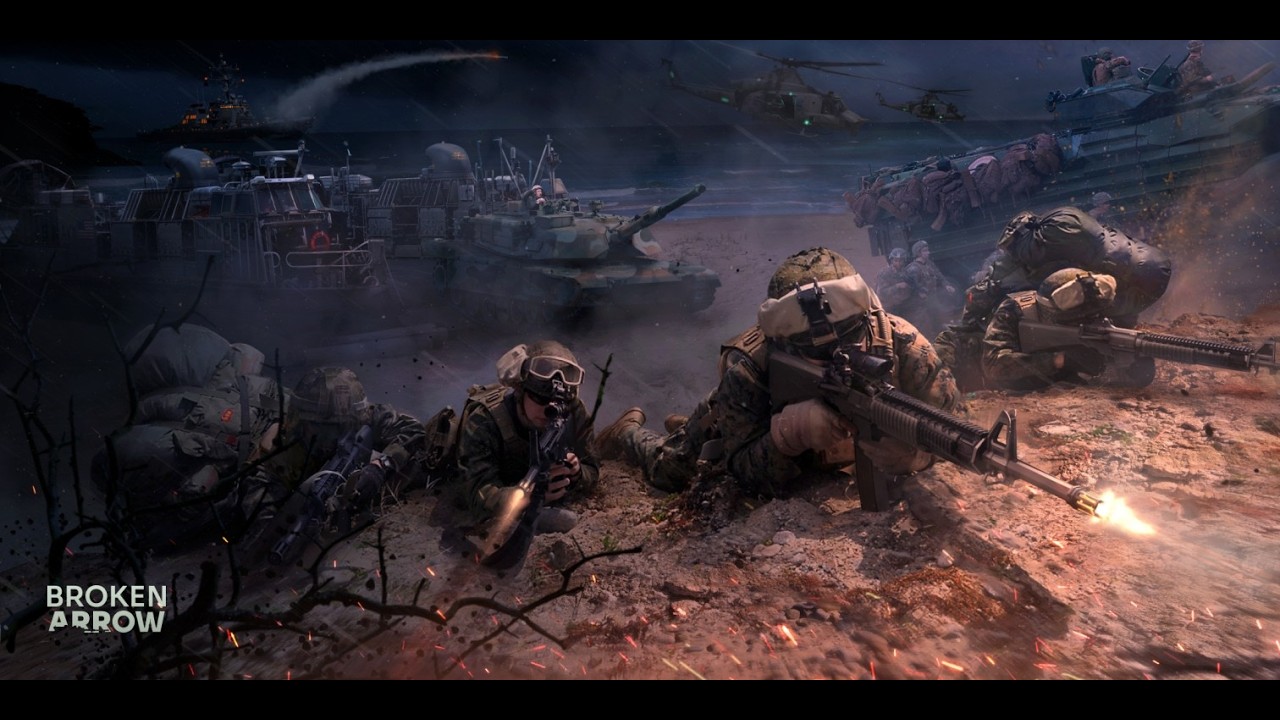 Broken Arrow-Airborne + Marine on Riga (elo 2563)
