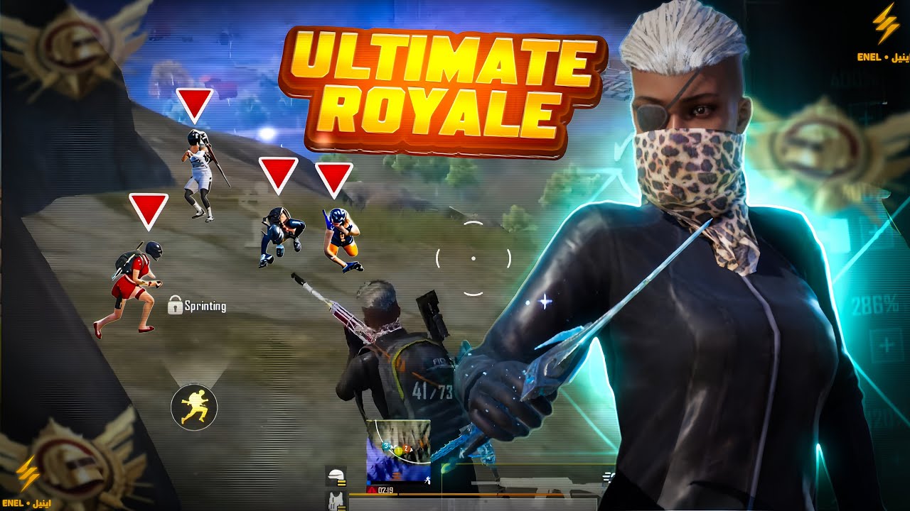 مواجهات نار و مواقف صعبة في نهاية الزون ‼️كونكر الاتيمت رويال ببجي موبايل  😈🔥