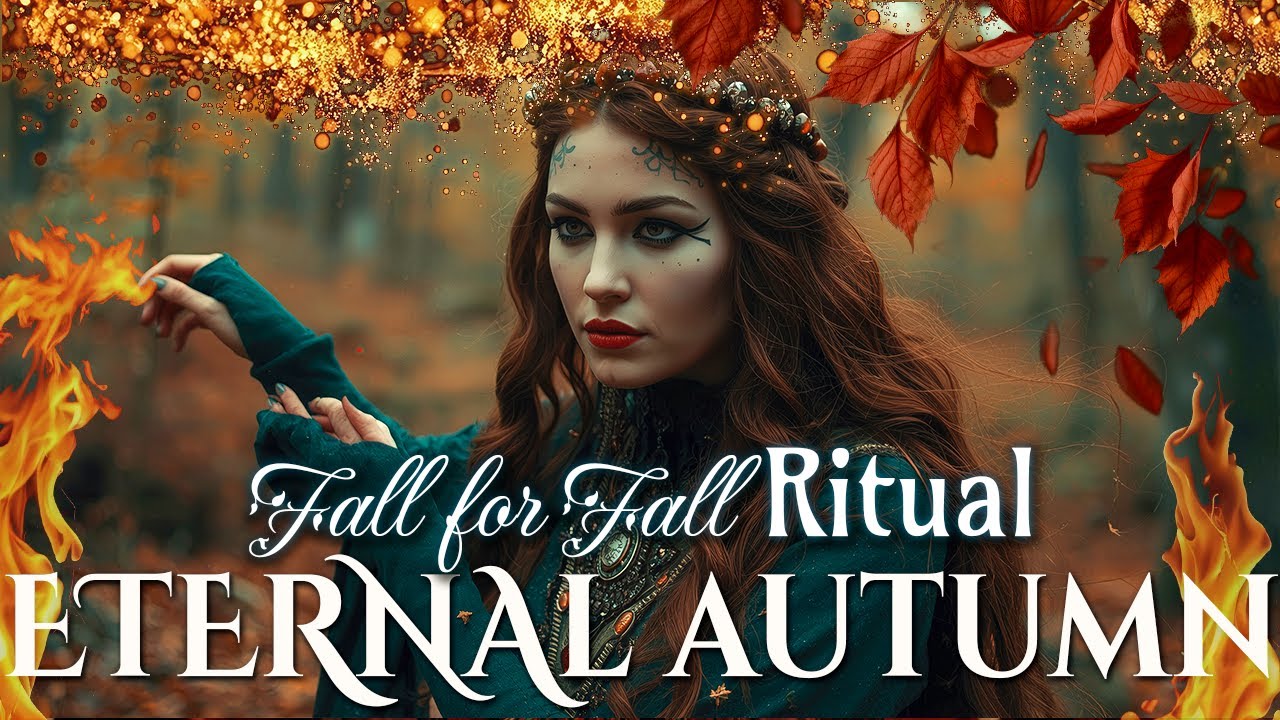 🍂 What Happens When You Use Magic in this Eternal Autumn? | The atmosphere you dream of as a witch