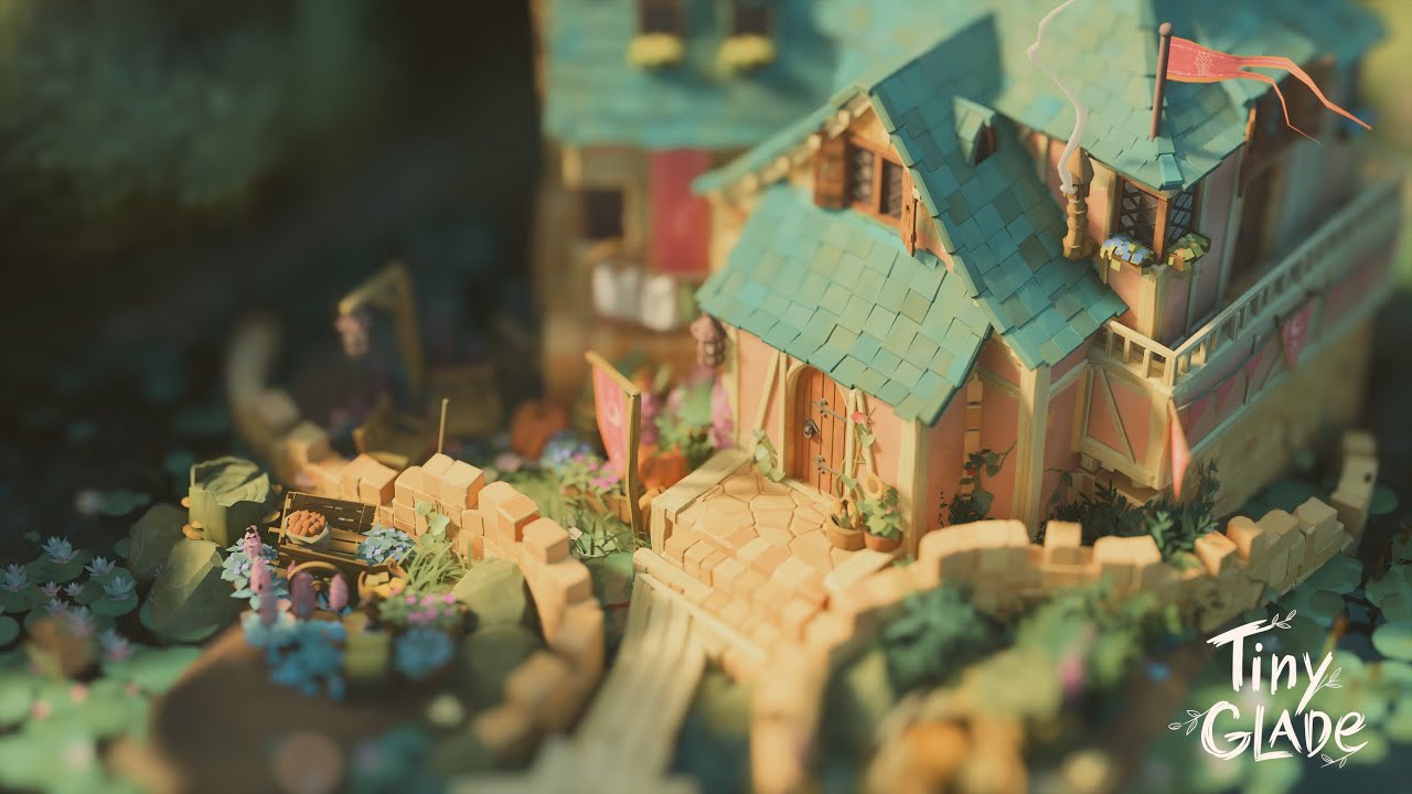 Hidden Escape | Tiny Glade Cottage | ASMR | Longplay