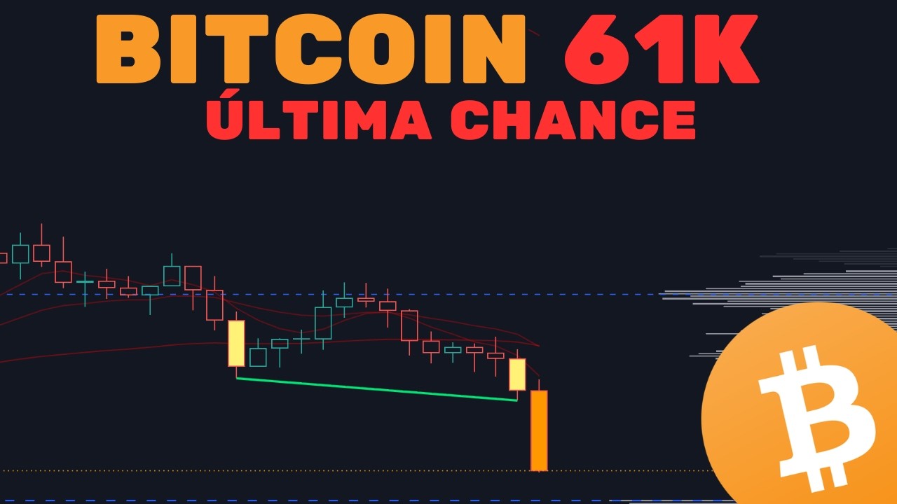 BITCOIN DUMP 61K: A &Uacute;LTIMA CHANCE DO MERCADO CRIPTO: ESTRAT&Eacute;GIA AGORA