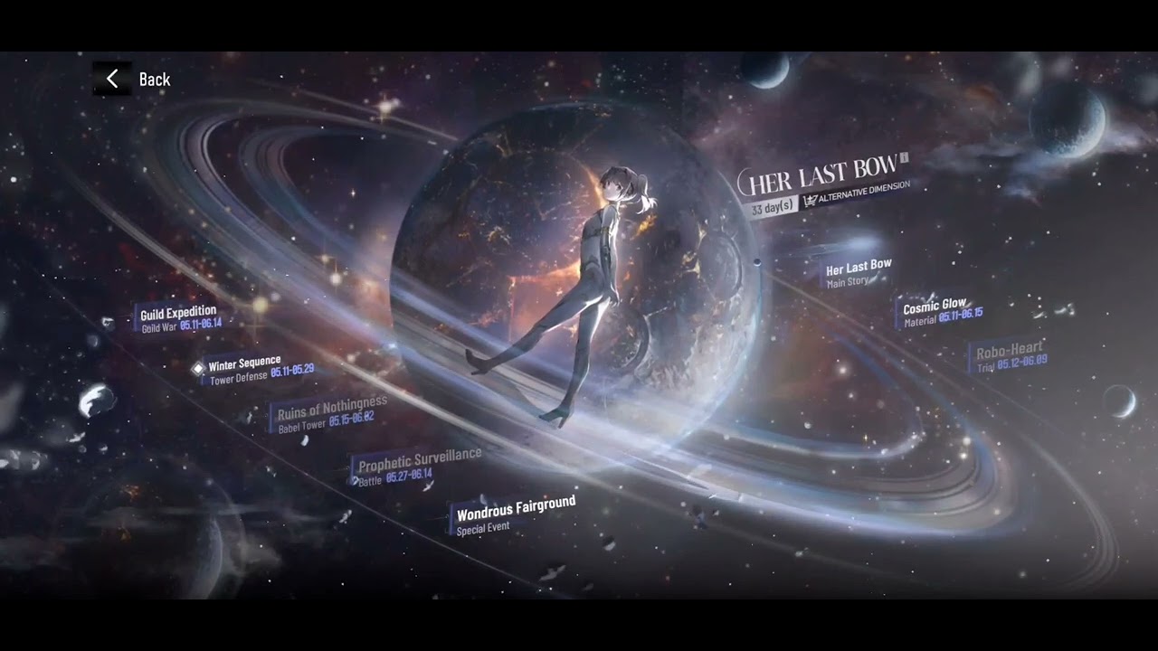 Punishing Gray Raven OST - Her Last Bow [Event Menu BGM]