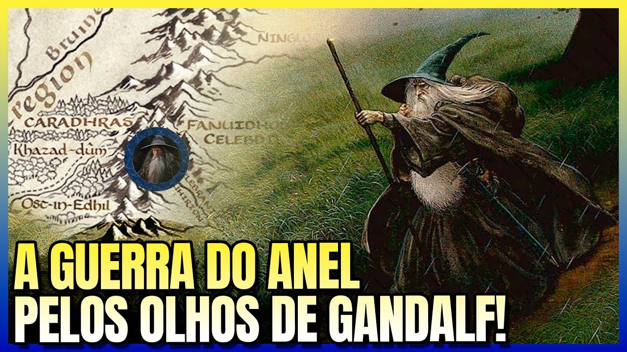 A Guerra do Anel pela perspectiva de Gandalf! #lotr