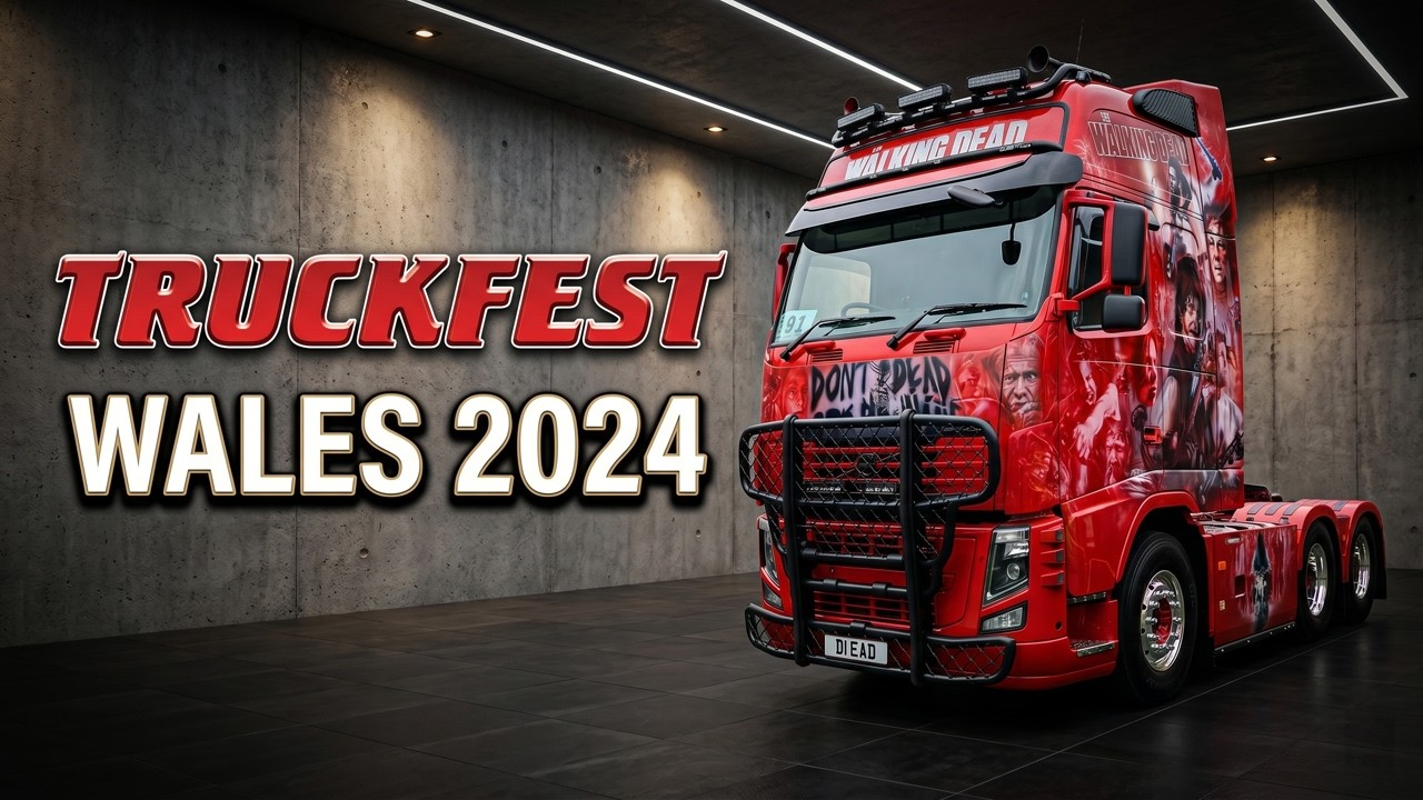 Massive Trucks & Lorries at Truckfest Wales 2024 – Full Coverage!